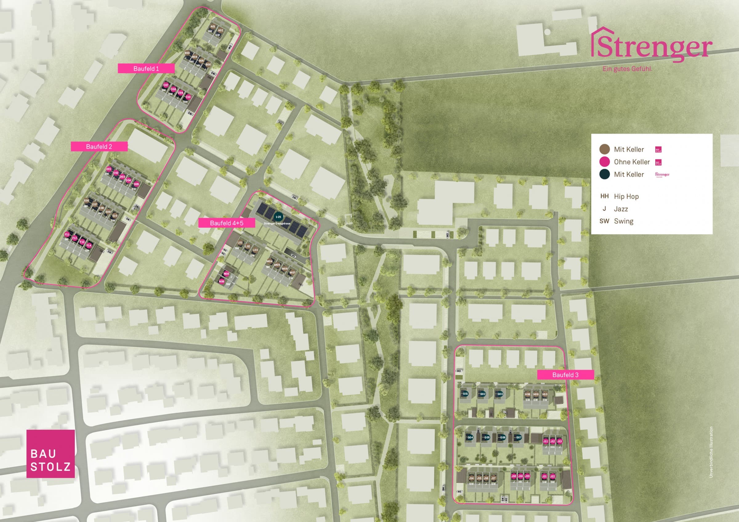 Entdecken Sie unser Quartier Golden Heights.